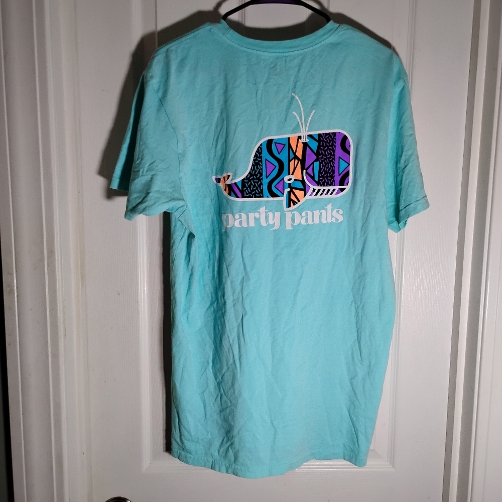 Whale Cotton Graphic T-shirt Party Pants